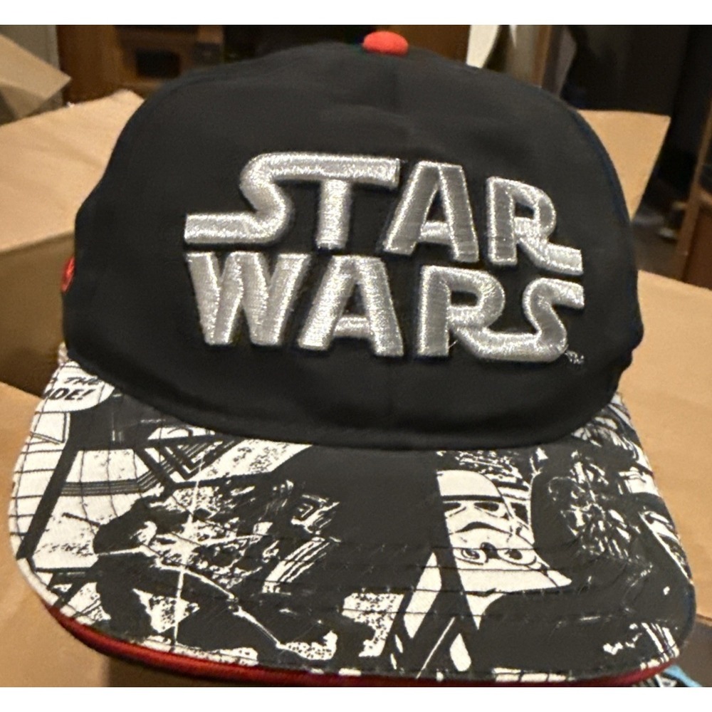 Star Wars Kids Cap/Hat SnapBack Black with‎ Silver STAR WARS